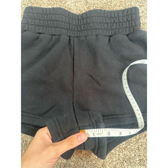 Darc Sport SHE Chopper Appliqué Everson Sweat Shorts Black Size XS Terry Cloth - Picture 11 of 14